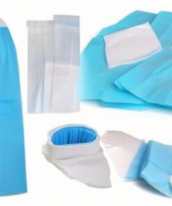 Disposable mop caps green