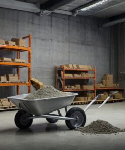 Industrial spill absorbent granules