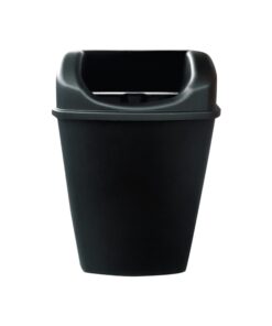 Wall Waste Bin Solo Plastic – Black/ABS