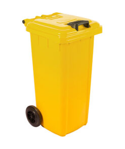 Wheelie Bin 120L Yellow