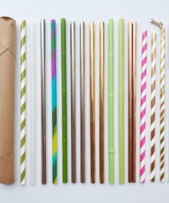 plastic straw wrapper