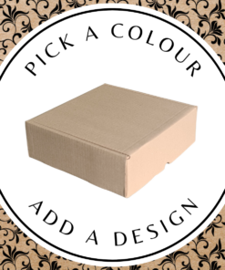 Design Shipper (Square) – Brown Kraft