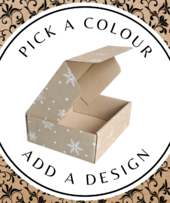 Design Shipper (M) – Brown Kraft 220mm x 180mm x 75mm