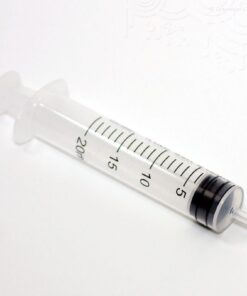 20Ml Luer Slip Syringe 3-Part, Concentric Tip
