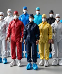 Reusable mop caps black small