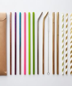 plastic drinking straws