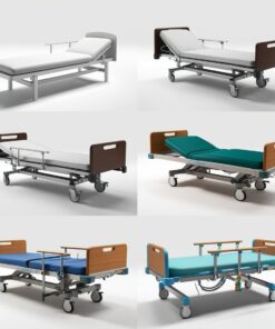 Patient inspection bed