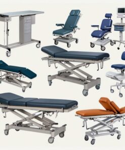 patient Examination table with drawers