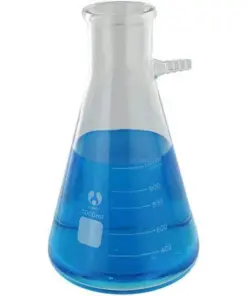 Filter Flasks, 250 ml, complete with rubber sleeve No. 3