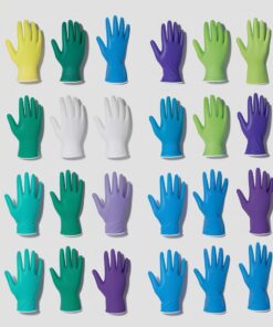 Evergreen latex gloves