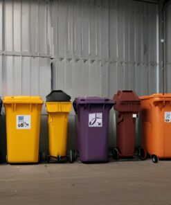 360 litre recycling bin