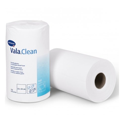 VALA CLEAN ROLL 175 x White Sheets 22cm x 30cm