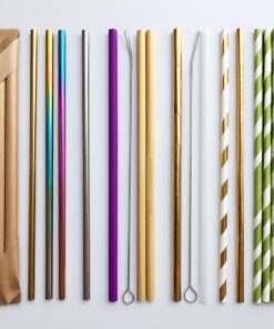 member's mark translucent giant plastic straws wrapped 2400 ct