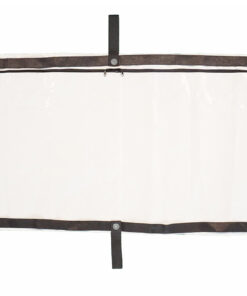 Body Bag transparent u-shape zip 160 micron - medium