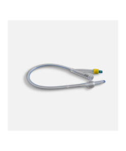 Foley Catheters 100% Silicon 2way Yellow FG20