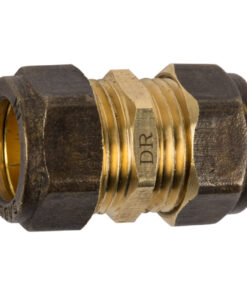 Compression Brass Coupler Cxc 15Mm Sabs