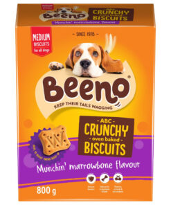 Beeno Dog Biscuits Marrowbone Medium 800G