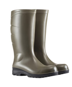 Wayne Gumboot Pu Non Safety Olive/Grey Size 12
