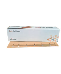 17606 Sunmight 14 Hole Velcro File Gold Sheet 70Mm X 420Mm (80) - 100P/P