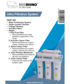 Alternative view of Red Rhino 5 Stage Ultra Filtration System