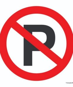 ABS Signage - No Parking - 190 x 190mm - SIGNNP190