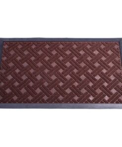 Doormat - Poly Mat - Black - 75 x 45 x 0.3 cm - POL00002-1