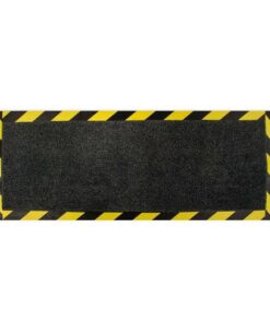 Cable Protector Mat - CablePro Floor Cover - 120 x 40 x 1.3 cm - Black and Yellow - CPM010701
