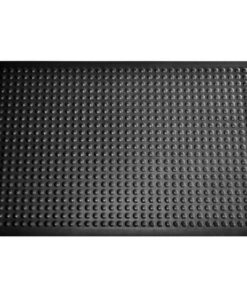 Rubber Mat - Bubblemat Anti-Fatigue - 120 x 90 x 1.4 cm - Black - BF010002