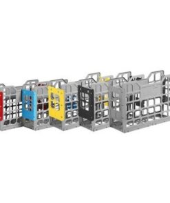 A4 Economy Plastic Filing Container - 32 x 10 x 22 cm - Colour Options - Pack of 20 - 05EPC