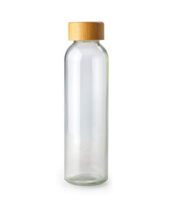 500ml Glass Bottle with Bamboo Lid – BPA Free