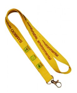 Sustain Bamboo and snap Lanyard – Min Order 100 units