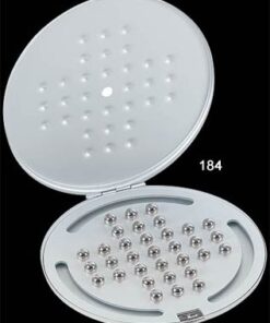 Solataire set in slim metal case