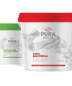 Bucket of 70% Alcohol Cleaning Wipes – 1000 wipes per bucket. Min 4 Buckets. SABS Approved