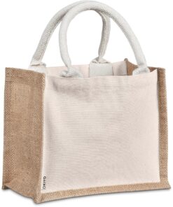 Chinsai Mini Jute & Cotton Gift Bag