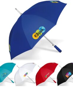 Cloudburst Auto-Open Umbrella – Quality 8 Panel Umbrella With Aluminium Shaft & Colour Co-ordinated Handle