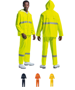 Contract Reflective Rain Suit – High Visibility, 100% Waterproof Rainsuit