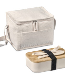 Cotton & Wheat Straw Eco Aware Lunch Set – Cooler & Lunch Box