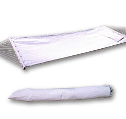 COTTON CANVAS HAMMOCK W/CUSHION IN BAG