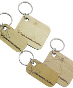 Birch Wood Keyrings (50*60) – Min Order: 250 units
