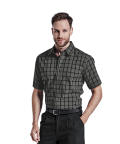 Enviro Eco Friendly Lounge Shirt Short Sleeve. Charcoal/Black or Navy/Blue