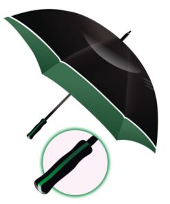Two Tone Rim Umbrella – Avail in: Green