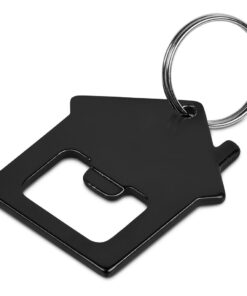 House Shape Bottle Opener Keyholder – Aluminium Body Key Ring