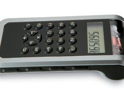 Shake it to power it. Dynamo powered calculator. 8 digit. Size 1