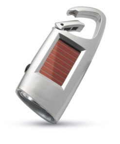 LED carabiner solar light