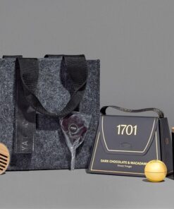 Ladies Eco Friendly Hamper – Bluetooth Speaker, Lip Balm, Scented Candle & Nougat Handbag in Reuasable Rpet Gift Bag