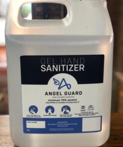 Liquid or Gel Hand Sanitiser / Sanitizer (70% Alcohol) 5 Litre – Min 10 units