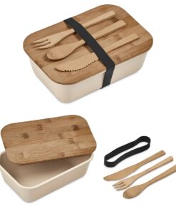 Lunch Box & Cutlery Set – Sustainable Eco Friendly Gift Set