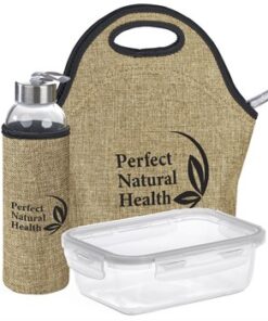 Lunch Time Refreshment Kit. Cooler, Lunch Box & Water Bottle