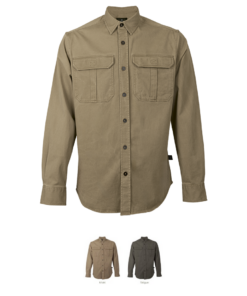 Mens Heritage Long Sleeve Bush Outdoor Shacket – Balance of Shirt and Jacket