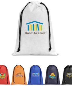 Non-Woven Drawstring Pouch – Handy and Affordable Gift Bag With Drawstring Closure